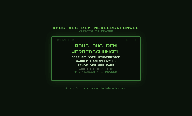 Screenshot KwsGame – Raus aus dem Werbedschungel