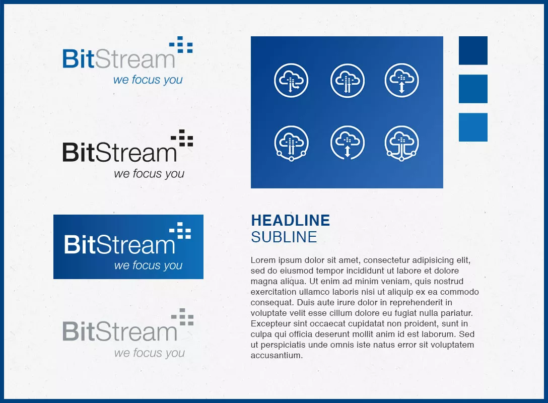 kwswerbung Aufbau Logo Design Corporate bitstream