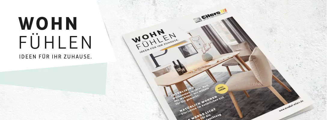 kws werbeagentur - hochwertiges kundenmagazin wohnfuehlen für moebel kunden