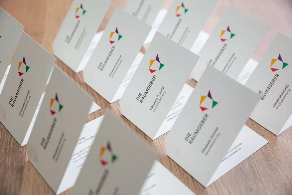 kws werbepartner - projekt die raumgeber - cororate identity