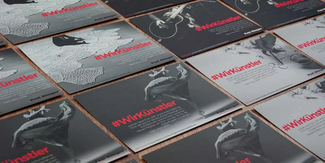 kwswerbung projekt kampagne #wirkuenstler