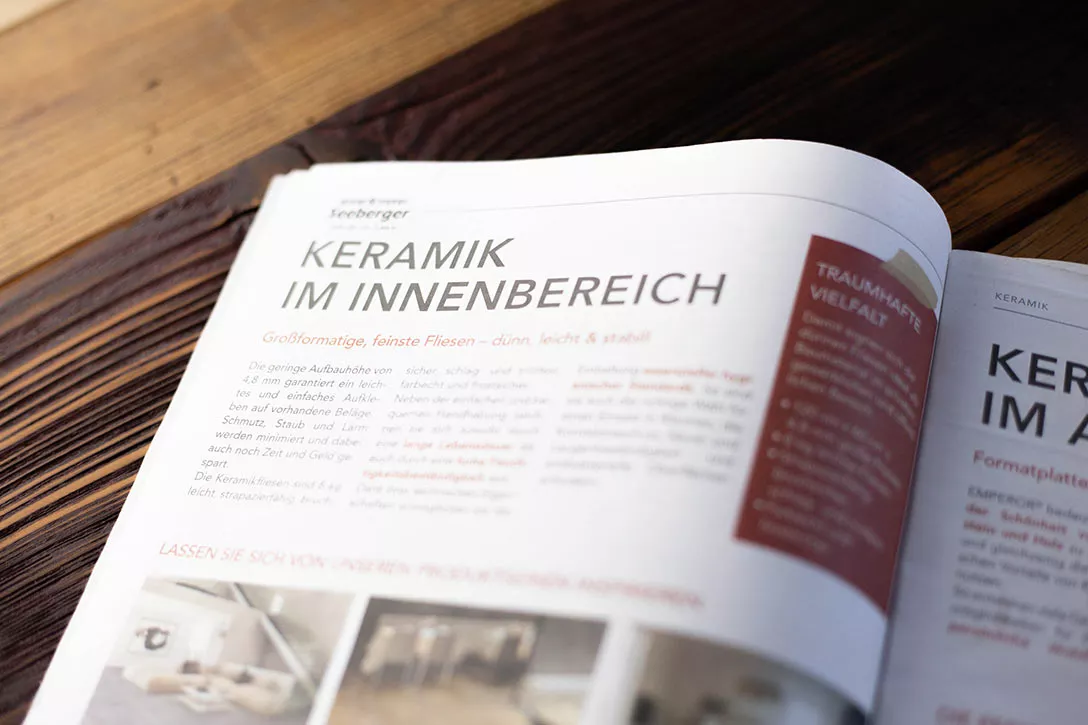 kws werbepartner - broschüre projekt seeberger natursteinwerk