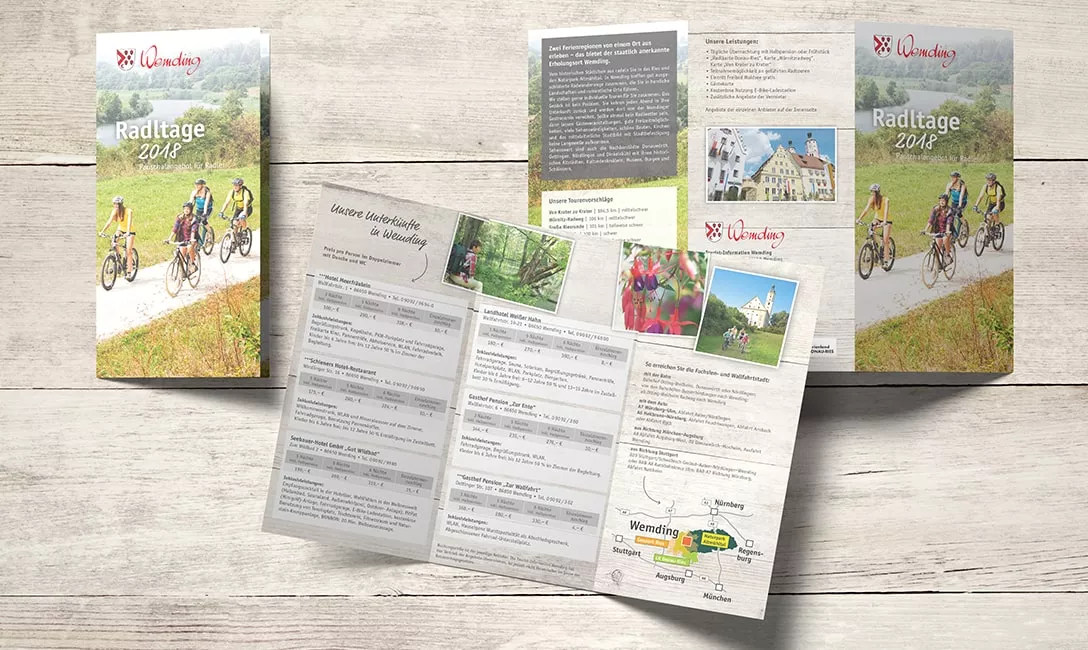 kwswerbung werbung flyer radltage