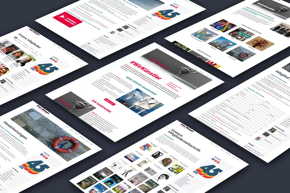 kws kreativ neue Webseite fuer kuenstlersozialwerk