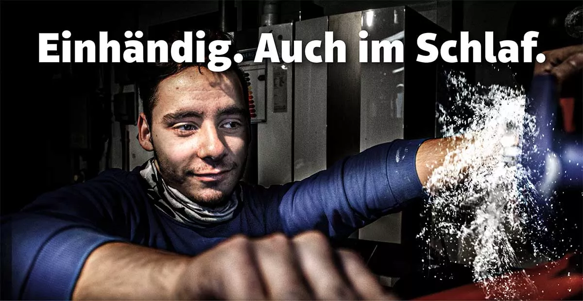 Ziegelbaur Mitarbeiterbilder Fachkräfte-Suche Motiv: Einhändig. Auch im Schlaf.