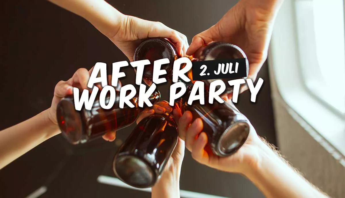 After work party am 2. Juli bei der kws