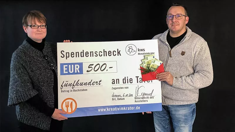 Kws E Weihnachtskarte Uebergabe Check