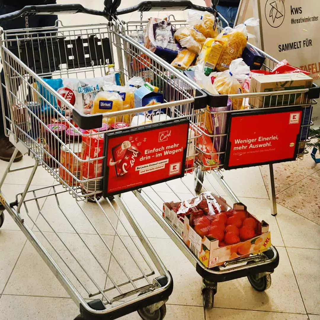 Kws Spende Einkaufswagen Tafeln