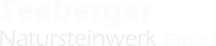 Kundenlogo Seeberger Natursteine Weiss